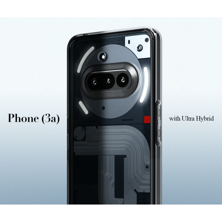 Θήκη Spigen SGP Ultra Hybrid για NOTHING PHONE 3A - ΔΙΑΦΑΝΟ ΓΚΡΙ - ACS09373